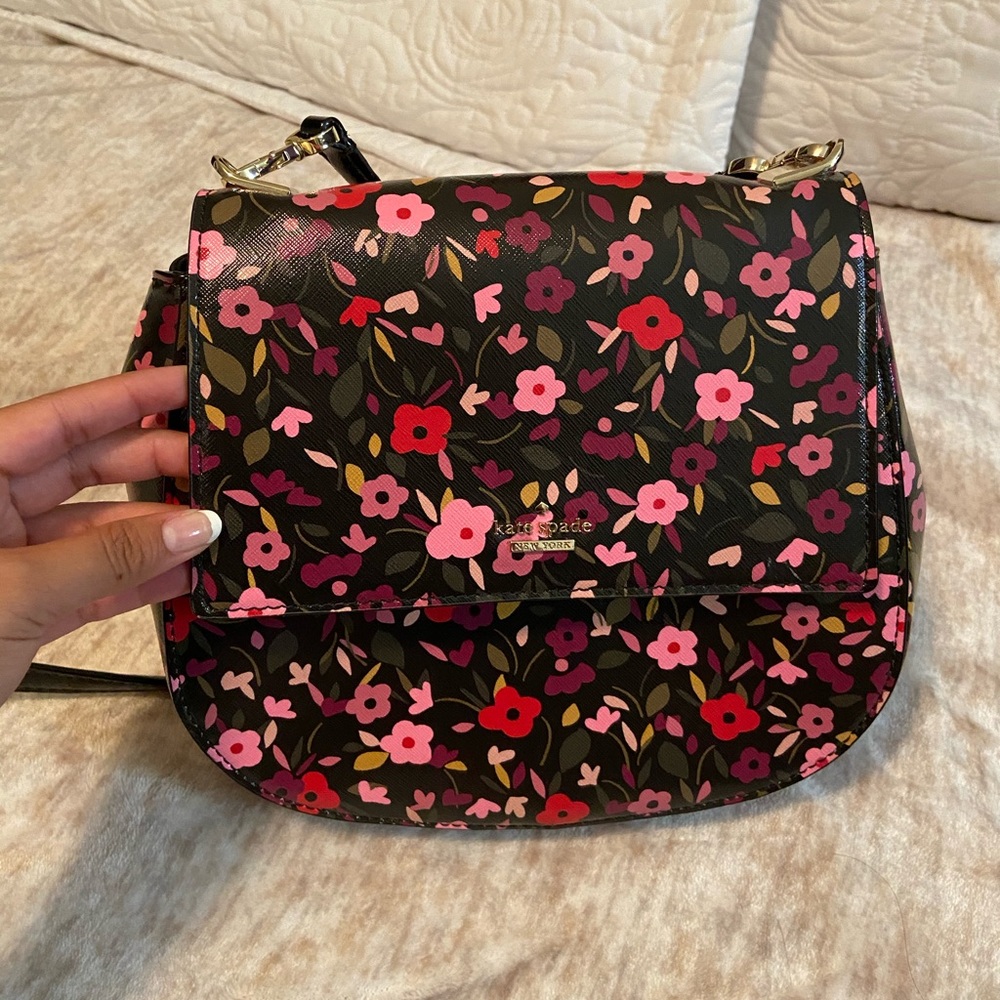 Kate Spade floral crossbody